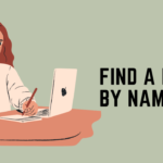 How to find a person by name
