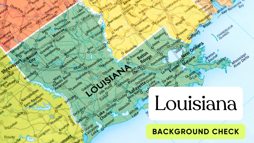 Background Check Louisiana Services